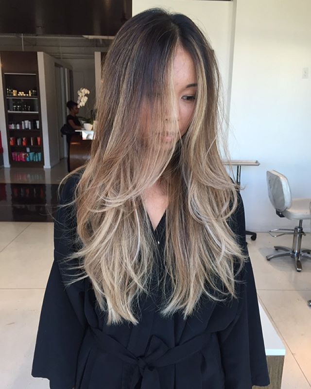 Blonde Ombre Balayage
